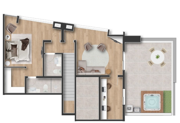 Imagem Apartamento com 2 Quartos à Venda, 65 m² em Portão - Curitiba Imagem Apartamento com 2 Quartos à Venda, 65 m² em Portão - Curitiba