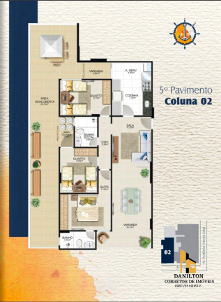 Imagem Apartamento com 2 Quartos à Venda, 100 m² em Praia Do Morro - Guarapari Imagem Apartamento com 2 Quartos à Venda, 100 m² em Praia Do Morro - Guarapari