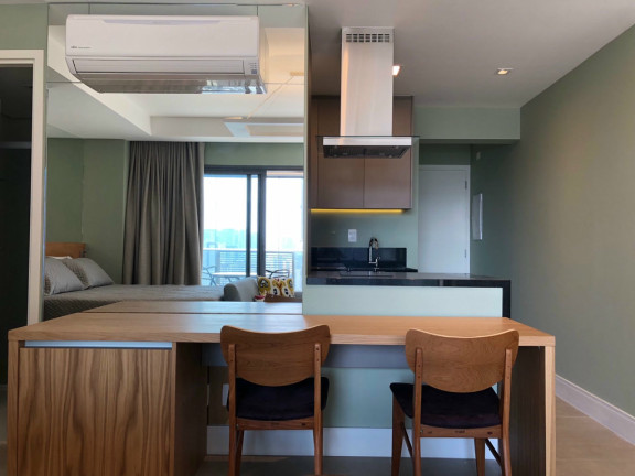 Imagem Apartamento com 1 Quarto à Venda, 43 m² em Brooklin Paulista - São Paulo Imagem Apartamento com 1 Quarto à Venda, 43 m² em Brooklin Paulista - São Paulo