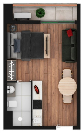 Imagem Studio com 1 Quarto à Venda, 27 m² em Perdizes - São Paulo