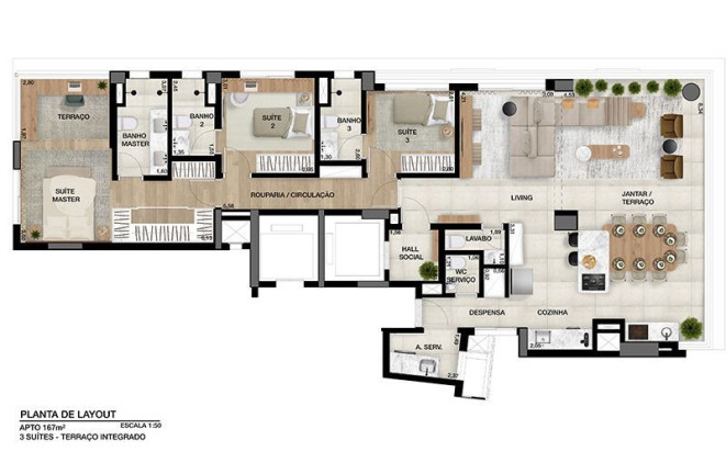 Imagem Apartamento com 4 Quartos à Venda, 195 m² em Mooca - São Paulo
