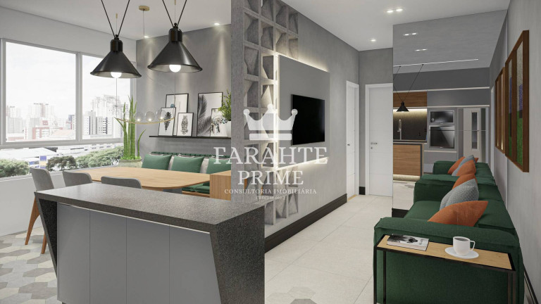 Imagem Apartamento com 2 Quartos à Venda, 55 m² em Campo Grande - Santos Imagem Apartamento com 2 Quartos à Venda, 55 m² em Campo Grande - Santos