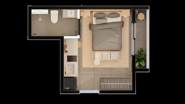 Imagem Imóvel com 1 Quarto à Venda, 17 m² em Vila Buarque - São Paulo Imagem Imóvel com 1 Quarto à Venda, 17 m² em Vila Buarque - São Paulo