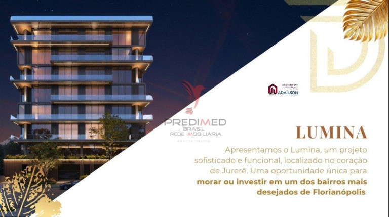 Apartamento com 2 Quartos à Venda, 47 m² em Jurerê - Florianópolis