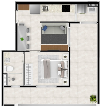 Imagem Apartamento com 1 Quarto à Venda, 26 m² em Vila Sônia - São Paulo Imagem Apartamento com 1 Quarto à Venda, 26 m² em Vila Sônia - São Paulo