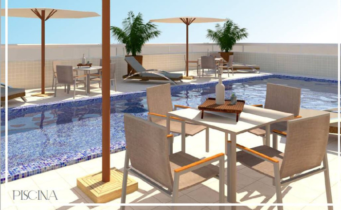 Imagem Apartamento com 2 Quartos à Venda, 72 m² em Aviação - Praia Grande