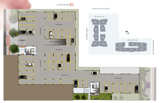Imagem Apartamento com 3 Quartos à Venda, 72 m² em Santa Catarina - Criciúma