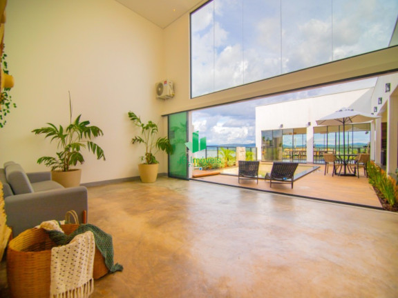 Imagem Imóvel com 4 Quartos para Alugar ou Temporada, 10 m² em Condomínio Marinas Di Caldas - Caldas Novas