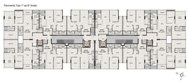 Imagem Apartamento com 2 Quartos à Venda, 69 m² em Sobradinho - Brasilia