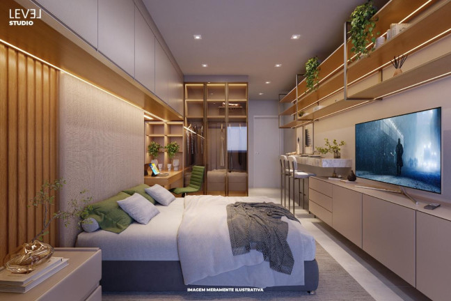 Apartamento com 2 Quartos à Venda, 58 m² em Praia De Itaparica - Vila Velha
