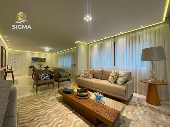 Imagem Apartamento com 4 Quartos à Venda, 220 m² em Pitangueiras - Guarujá Imagem Apartamento com 4 Quartos à Venda, 220 m² em Pitangueiras - Guarujá