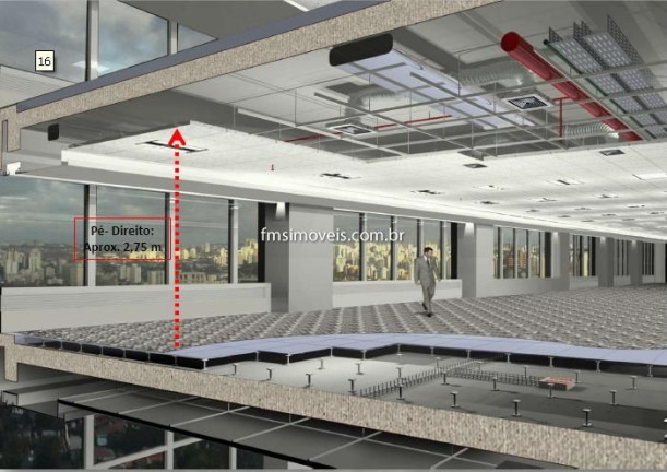 Sala Comercial para Alugar, 678 m² em Itaim Bibi - São Paulo