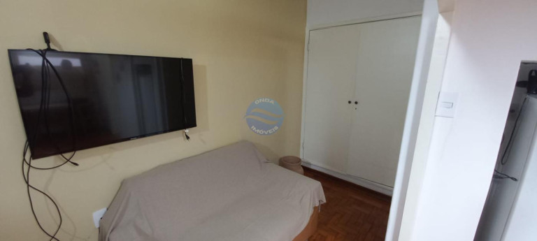 Imagem Kitnet com 1 Quarto à Venda, 30 m² em Boqueirão - Santos Imagem Kitnet com 1 Quarto à Venda, 30 m² em Boqueirão - Santos