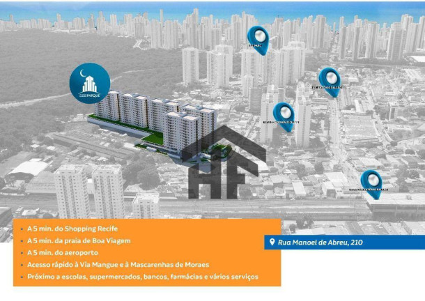 Imagem Apartamento com 2 Quartos à Venda, 53 m² em Imbiribeira - Recife Imagem Apartamento com 2 Quartos à Venda, 53 m² em Imbiribeira - Recife