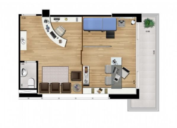 Imagem Sala Comercial à Venda, 42 m² em Jardim Do Mar - São Bernardo Do Campo Imagem Sala Comercial à Venda, 42 m² em Jardim Do Mar - São Bernardo Do Campo