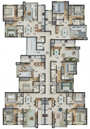Imagem Apartamento com 2 Quartos à Venda, 82 m² em Planalto - Gramado