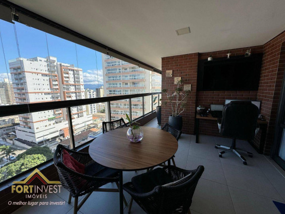 Imagem Imóvel com 3 Quartos à Venda, 145 m² em Vila Guilhermina - Praia Grande