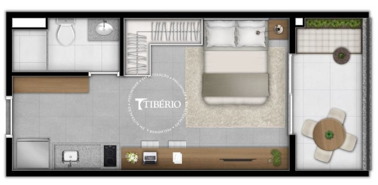 Imagem Imóvel com 1 Quarto à Venda, 28 m² em Vila Mariana - São Paulo