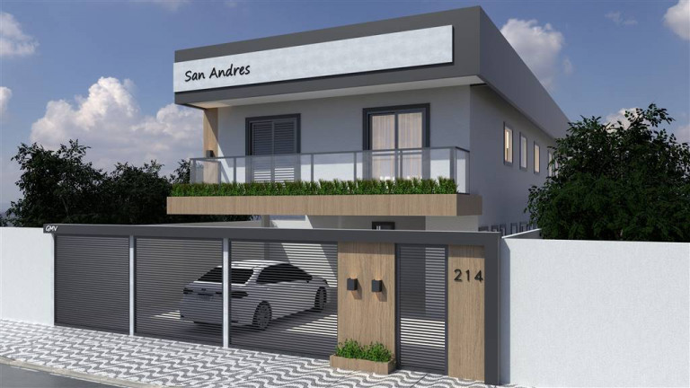 Casa com 2 Quartos à Venda, 41 m² em Ocian - Praia Grande