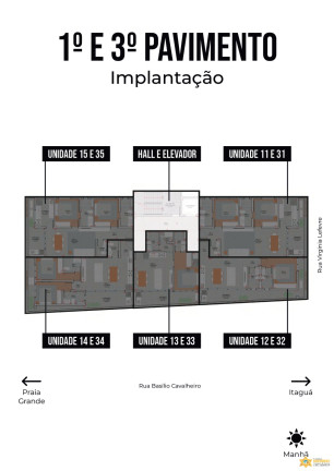 Imagem Apartamento com 1 Quarto à Venda, 77 m² em Acaraú - Ubatuba