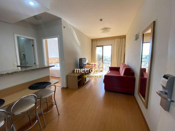Imagem Apartamento com 1 Quarto para Alugar, 39 m² em Barcelona - São Caetano Do Sul