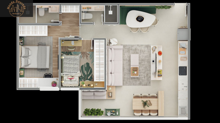Imagem Apartamento com 2 Quartos à Venda, 69 m² em Centro - Ribeirão Pires