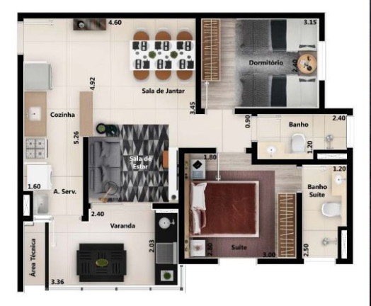 Imagem Apartamento com 2 Quartos à Venda, 72 m² em Condomínio Premium Lituânia - Sorocaba Imagem Apartamento com 2 Quartos à Venda, 72 m² em Condomínio Premium Lituânia - Sorocaba