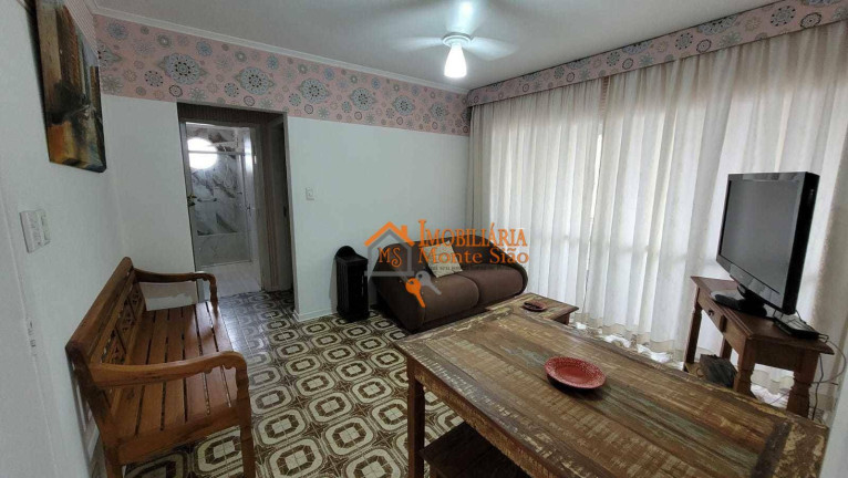Apartamento com 1 Quarto à Venda, 65 m² em Barra Funda - Guarujá