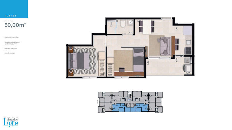 Imagem Imóvel com 2 Quartos à Venda, 50 m² em Parque Dos Lagos - Ribeirão Preto Imagem Imóvel com 2 Quartos à Venda, 50 m² em Parque Dos Lagos - Ribeirão Preto