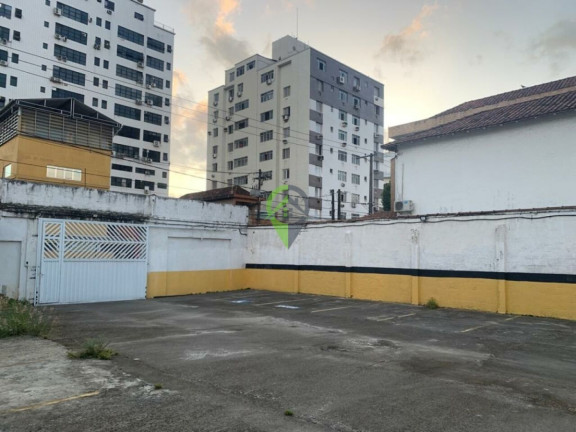 Terreno para Alugar, 438 m² em Embaré - Santos