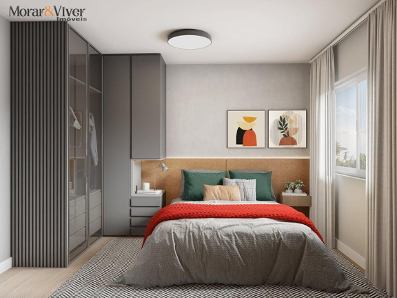 Imagem Apartamento com 2 Quartos à Venda, 45 m² em Vargem Grande - Pinhais