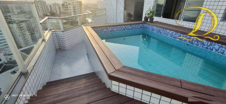Imagem Cobertura com 5 Quartos à Venda, 205 m² em Aviação - Praia Grande