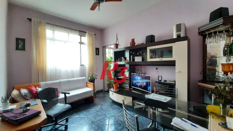 Imagem Apartamento com 1 Quarto à Venda, 45 m² em Vila Matias - Santos