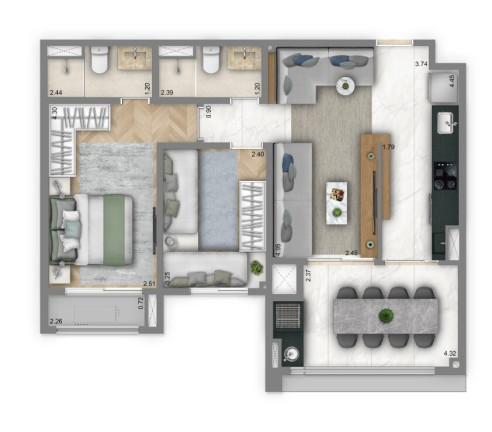 Imagem Apartamento com 3 Quartos à Venda, 82 m² em Saúde - São Paulo