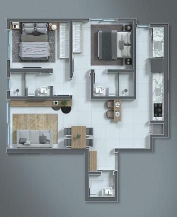 Imagem Apartamento com 3 Quartos à Venda, 92 m² em Capão Da Canoa - Capão Da Canoa