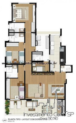 Imagem Apartamento com 3 Quartos à Venda, 128 m² em Perdizes - São Paulo
