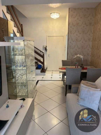 Imagem Flat com 2 Quartos para Alugar, 90 m² em Gonzaga - Santos