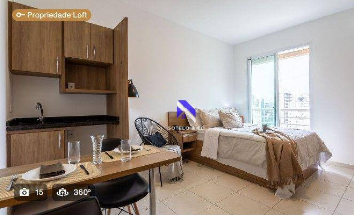Studio com 1 Quarto à Venda, 26 m² em Moema - São Paulo