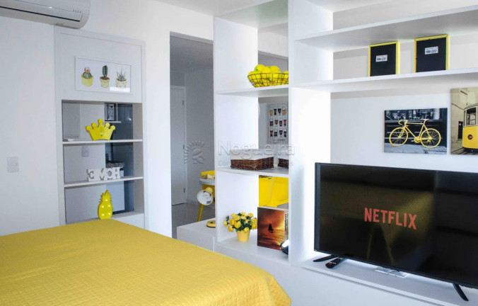 Imagem Flat com 1 Quarto à Venda, 33 m² em Muro Alto - Ipojuca