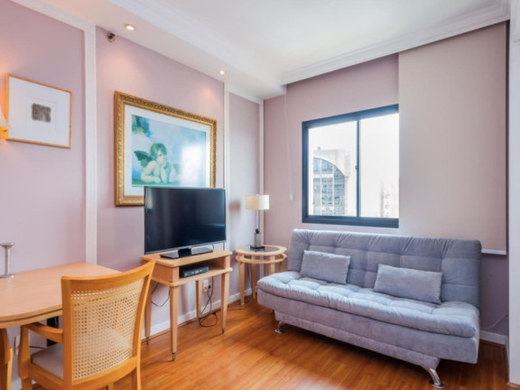 Imagem Flat com 1 Quarto à Venda, 33 m² em Jardim Paulista - São Paulo Imagem Flat com 1 Quarto à Venda, 33 m² em Jardim Paulista - São Paulo