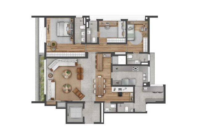 Imagem Apartamento com 3 Quartos à Venda, 156 m² em Boa Vista - Porto Alegre