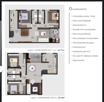 Imagem Apartamento com 2 Quartos à Venda, 72 m² em Ariribá - Balneário Camboriú Imagem Apartamento com 2 Quartos à Venda, 72 m² em Ariribá - Balneário Camboriú