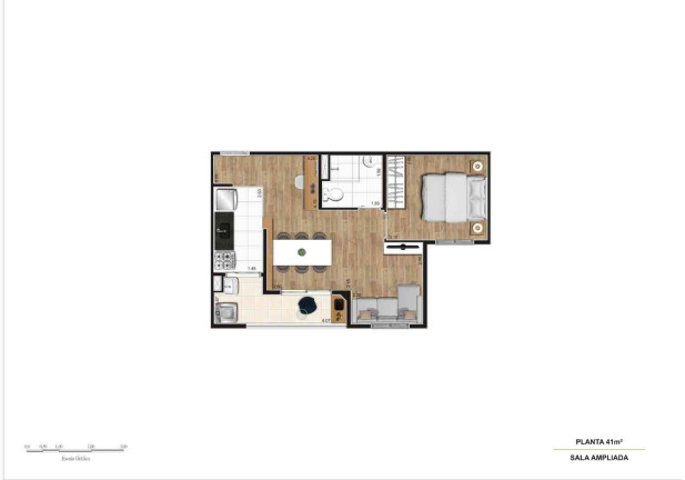 Imagem Apartamento com 2 Quartos à Venda, 41 m² em Vila São João - Guarulhos
