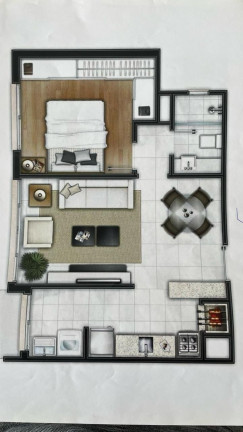 Imagem Imóvel com 1 Quarto à Venda, 70 m² em Petropolis - Porto Alegre