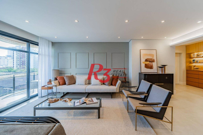 Imagem Apartamento com 3 Quartos à Venda, 185 m² em Gonzaga - Santos