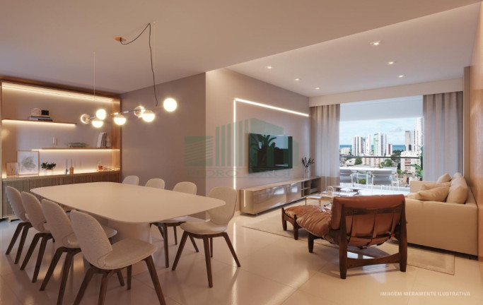 Apartamento com 4 Quartos à Venda, 130 m² em Boa Viagem - Recife