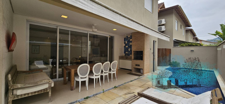 Imagem Casa de Condomínio com 4 Quartos à Venda, 156 m² em Juqueí - São Sebastião Imagem Casa de Condomínio com 4 Quartos à Venda, 156 m² em Juqueí - São Sebastião