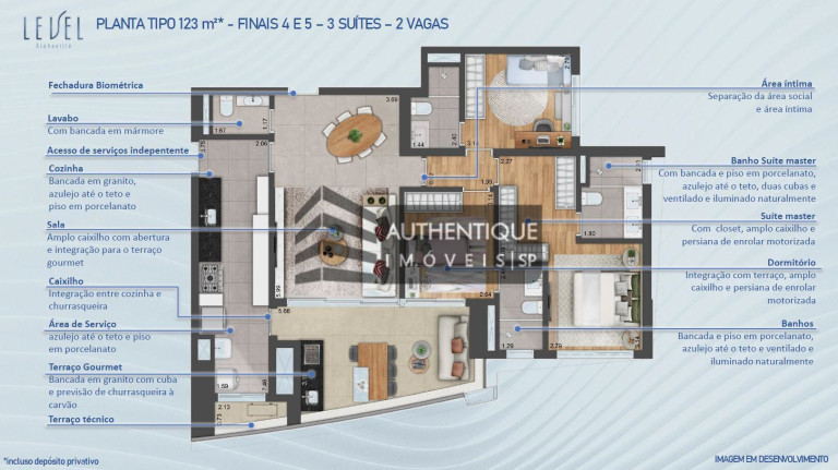 Imagem Apartamento com 3 Quartos à Venda, 180 m² em Alphaville - Barueri Imagem Apartamento com 3 Quartos à Venda, 180 m² em Alphaville - Barueri