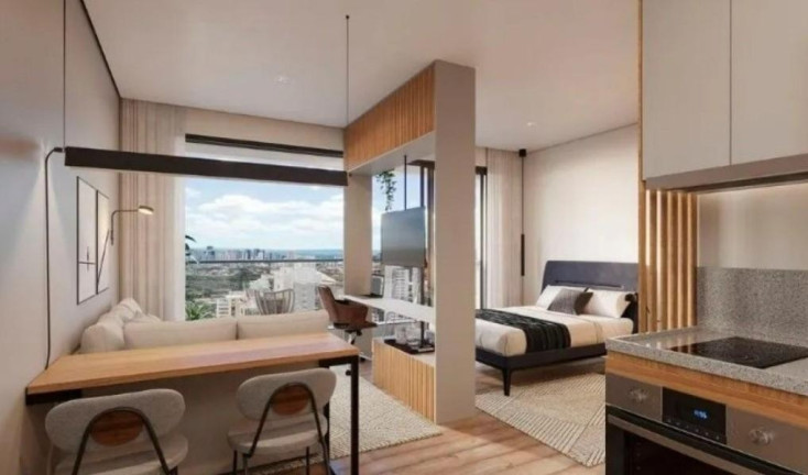 Imagem Apartamento com 1 Quarto à Venda, 33 m² em Cristo Rei - Curitiba Imagem Apartamento com 1 Quarto à Venda, 33 m² em Cristo Rei - Curitiba