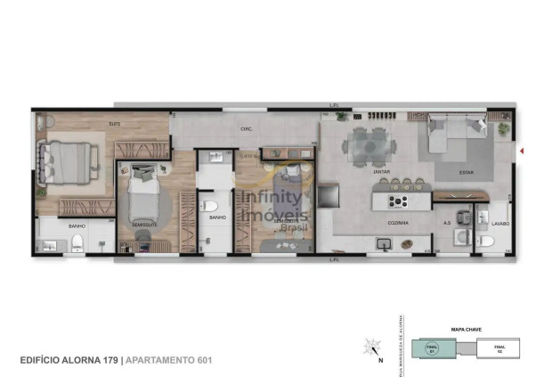 Imagem Apartamento com 3 Quartos à Venda, 101 m² em São Lucas - Belo Horizonte Imagem Apartamento com 3 Quartos à Venda, 101 m² em São Lucas - Belo Horizonte